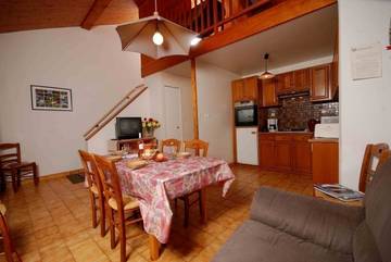 Gîte pour 6 personnes, avec balcon, animaux acceptés dans Les Trois Vallées
