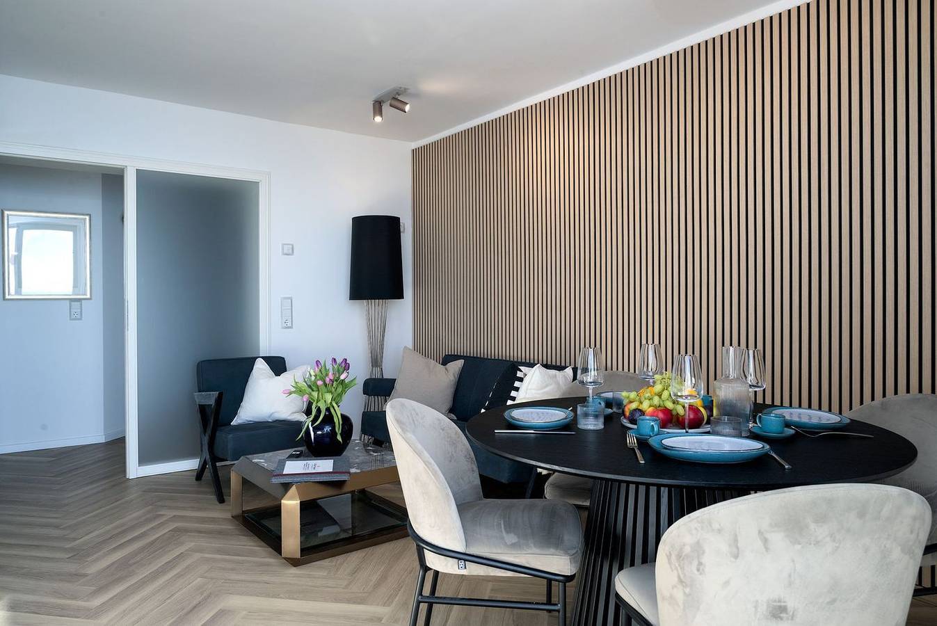 Apartamento entero, Fewo Meerzeit - Balkony, Sauna, Sea View in Sassnitz, Parque Nacional de Jasmund