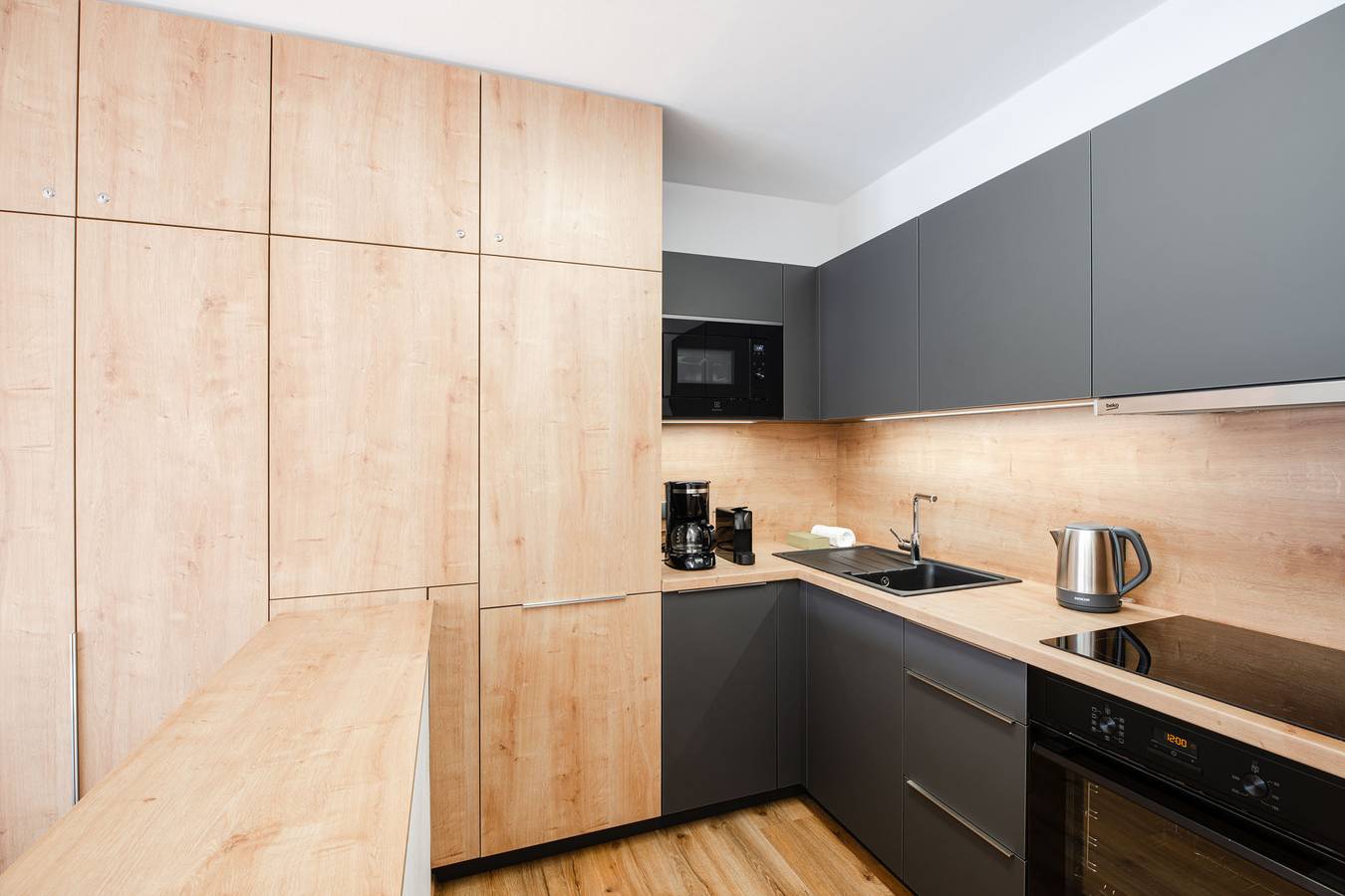 Bungalow für 2 Personen mit Balkon/Terrasse in Lipno, Nationalpark Böhmerwald