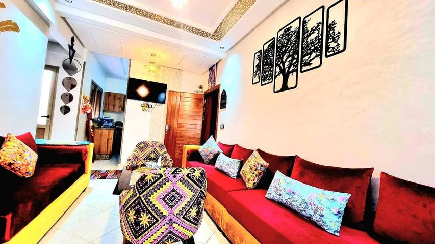 Location de vacances pour 8 personnes, avec jardin, adapté aux familles à El Jadida