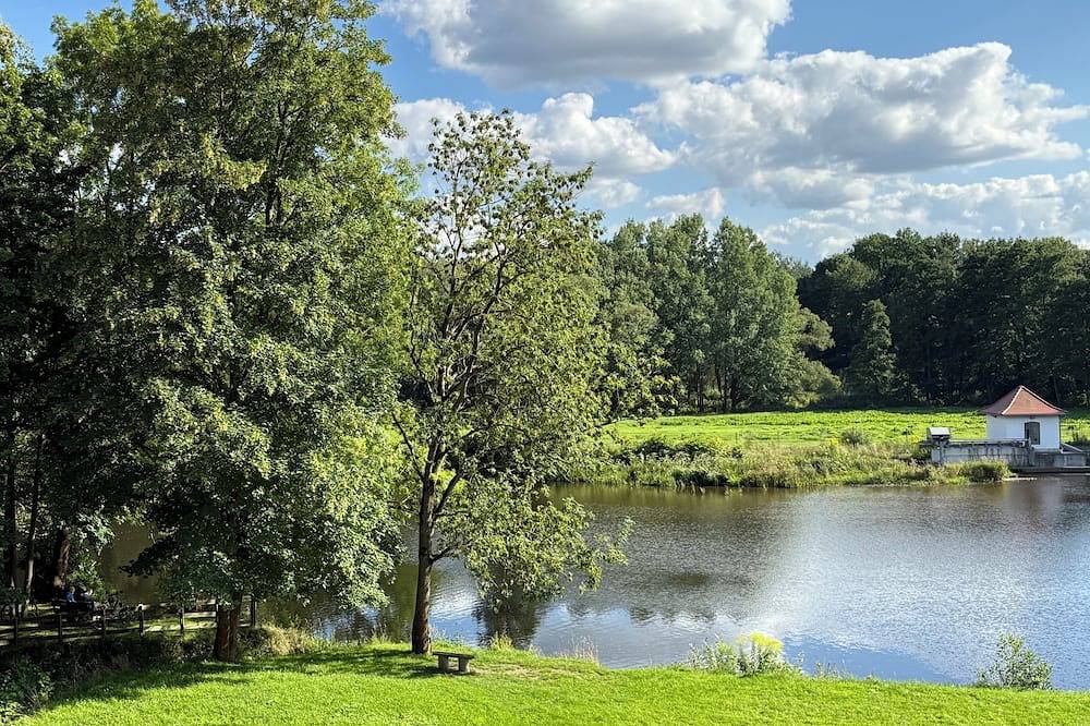 Ganze Wohnung, „Romantische Auszeit am Wehr – Café und Natur direkt vor der Tür“ in Frankenberg, Chemnitz und Umgebung