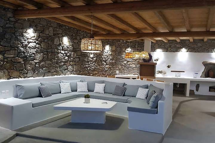 Villa für 7 Personen, mit Terrasse und Garten auf Mykonos - 4