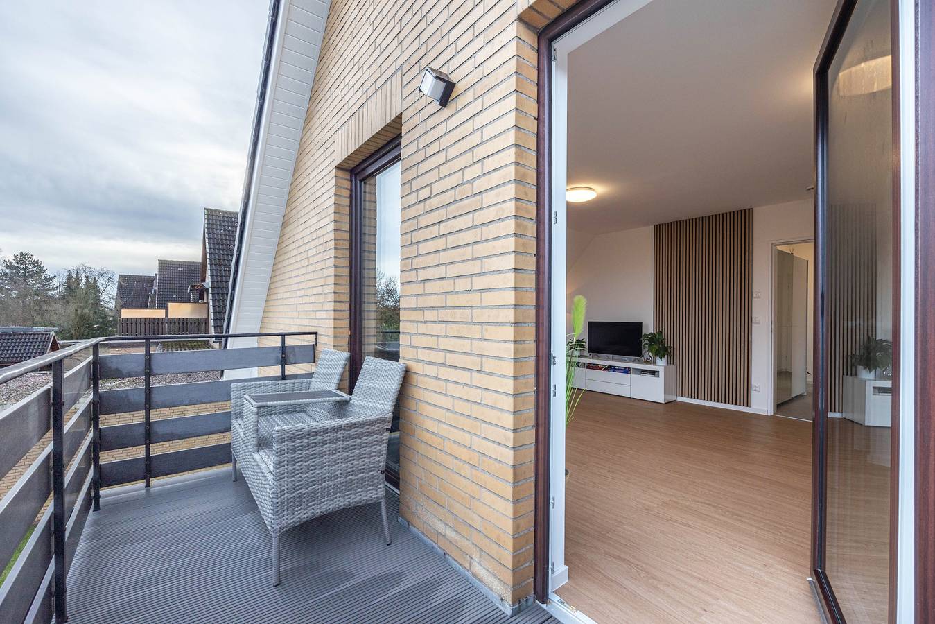 Appartement entier, Appartement 'Kroge' avec balcon et Wi-Fi in Uelzen, Arrondissement d'Uelzen