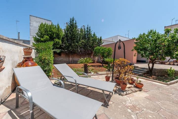 Ferienwohnung für 3 Personen, mit Garten