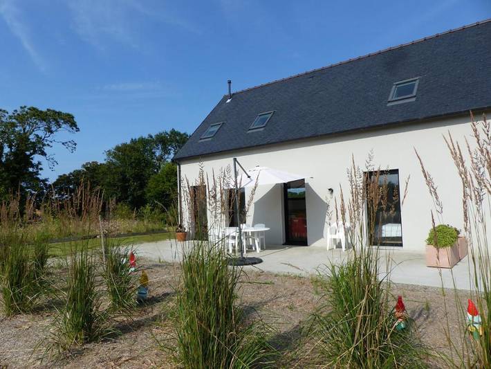 Maison de vacances pour 7 personnes, avec Jacuzzi et Terrasse ainsi que Jardin et Sauna