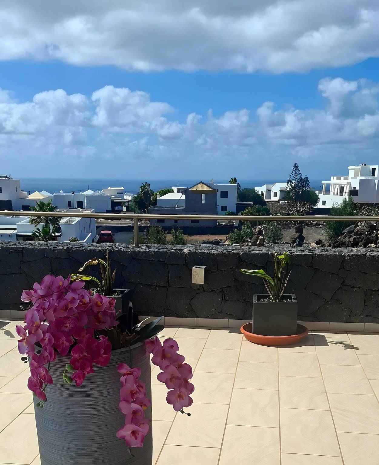 Urlaub 'Atlantis' mit Meerblick, Wi-Fi und Klimaanlage in Las Breñas, Yaiza