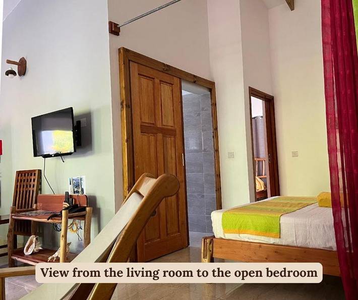 Gîte pour 4 personnes, avec vue et jardin dans La Digue - 2