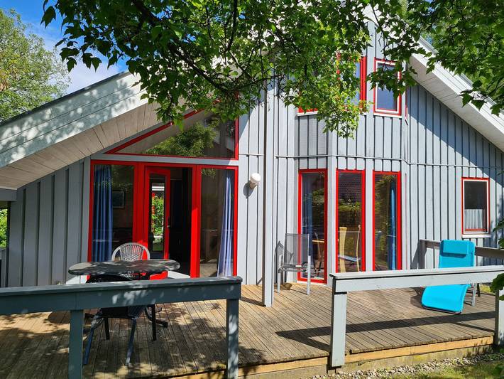 Ferienhaus für 6 Personen, mit Garten und Terrasse sowie Sauna