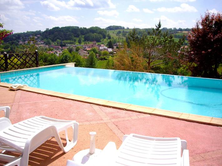 Maison de vacances pour 9 personnes, avec terrasse ainsi que jardin et bassin pour enfant dans le Lot - 2