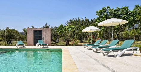 Ferienhaus in Selva, Mallorca Inselmitte für 6 