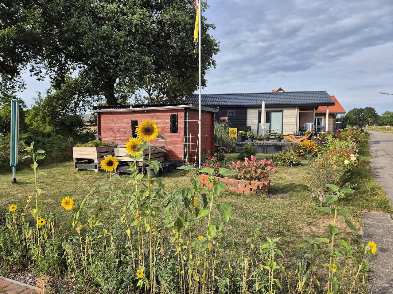 Tinychalet-eider in Erfde, Eider-Treene-Sorge