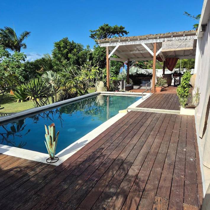 Gîte pour 2 personnes, avec piscine ainsi que vue et jardin dans Saint-Louis (Marie-Galante) - 3