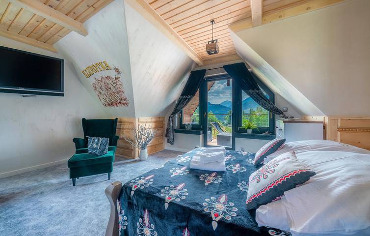 Appartement de vacances entier, Appartement de vacances pour 2 personnes avec sauna in Kościelisko (Ville), Kościelisko
