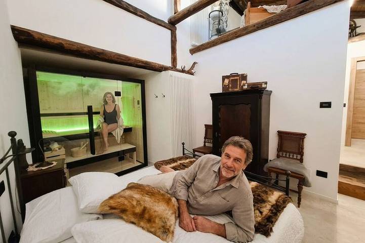 Ganze Wohnung, Stables, ein Refugium mit nostalgischem Flair, gemütlichem Ambiente und Sauna in Montagnaga (Baselga di Pinè), Baselga di Pinè