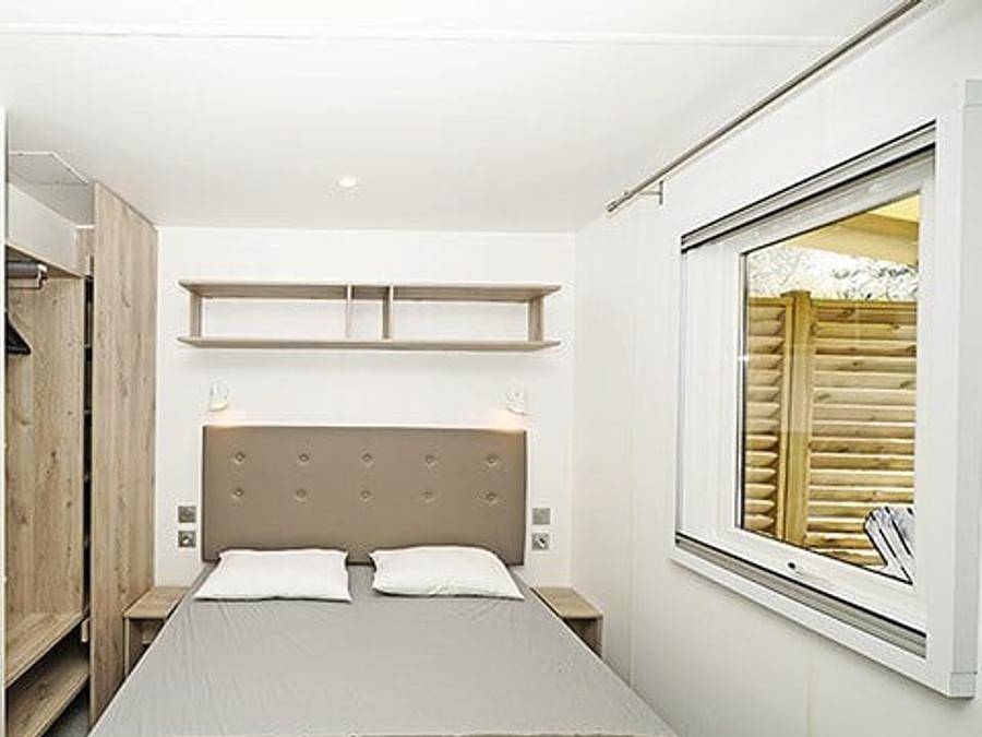 Camping Saint Avit Loisirs - Mobilheim 8 personen - Mobilheim | Premium | 3 Zi. | 6/8 Pers. | Erhöhte Terrasse | 2 Bäder | Klim. in Saint-Avit-de-Vialard, Périgord Blanc