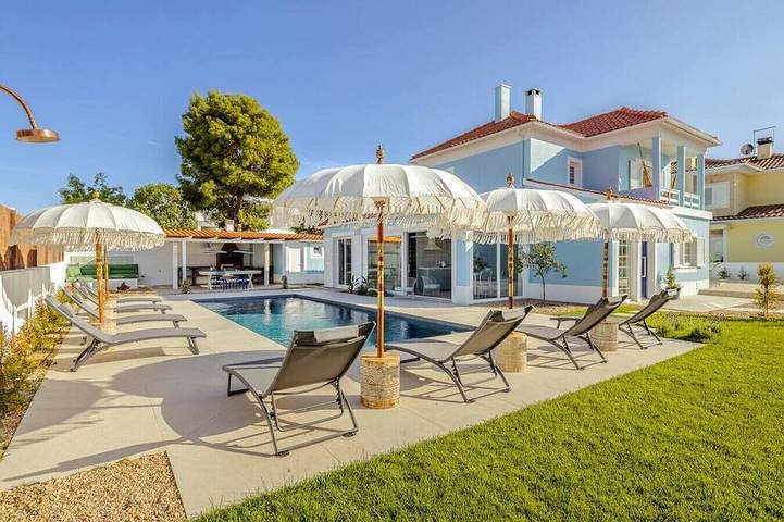 Ferienhaus für 10 Personen, mit Balkon und Garten