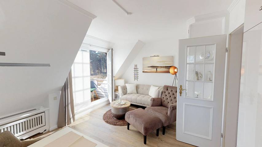 Ferienwohnung für 4 Personen, mit Balkon, mit Haustier in Wenningstedt - 3