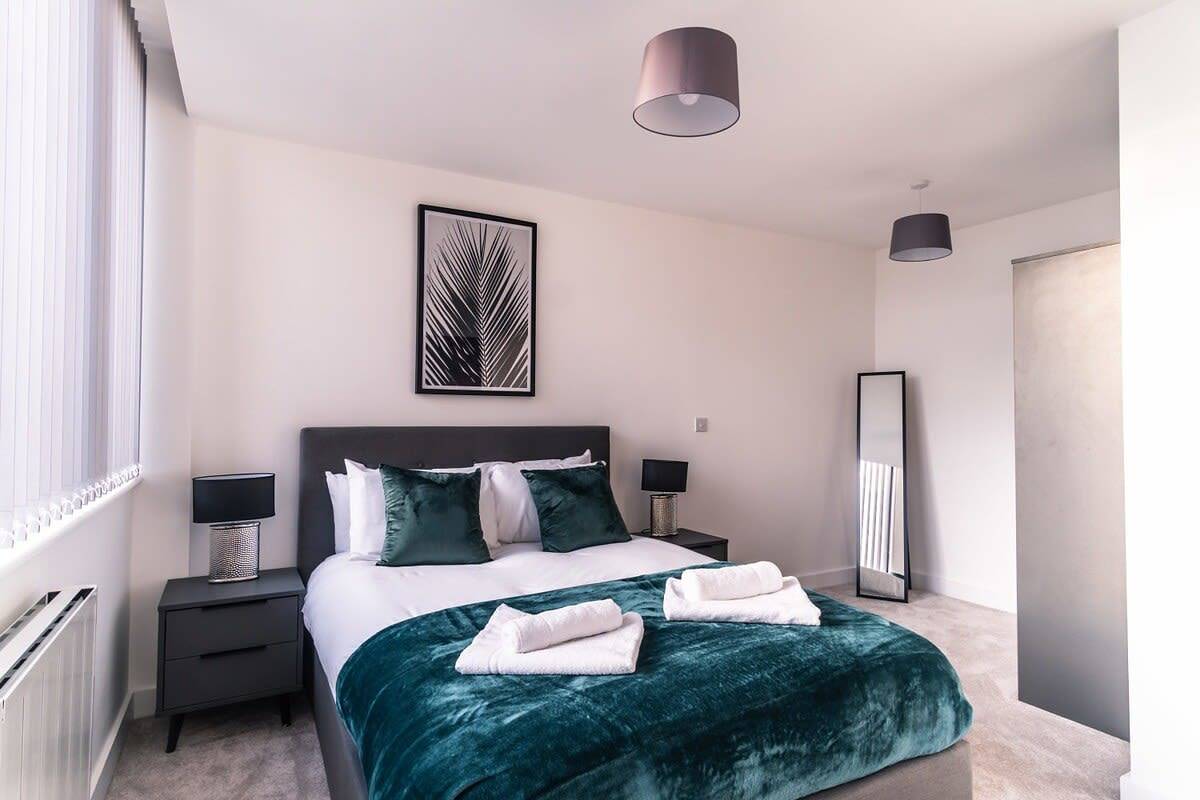 Appartement entier, Stay Zeni, Alexandra Rise Manchester Slick 1 Bed in Grand Manchester