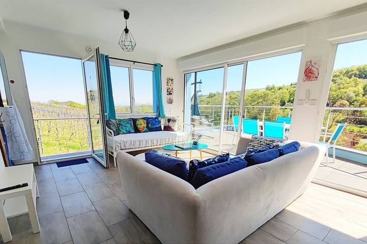 Gîte pour 7 personnes, avec balcon à Reichsfeld