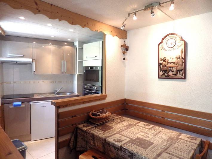 Apartamento entero, Hermoso apartamento renovado para 5 personas en el centro de Croisette in Les Menuires, Saint-Martin-de-Belleville