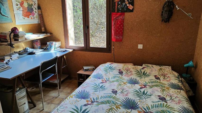 Appartement de vacances pour 2 personnes, avec jardin ainsi que terrasse et vue
