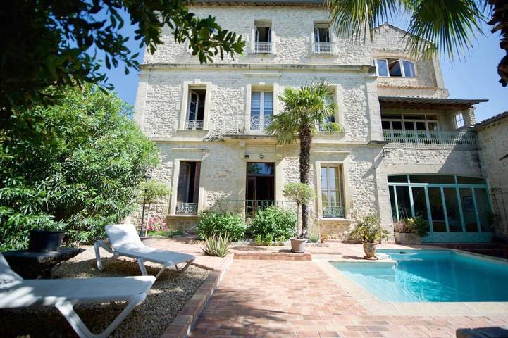 Maison d’hôte pour 4 personnes, avec Terrasse ainsi que Jardin et Piscine
