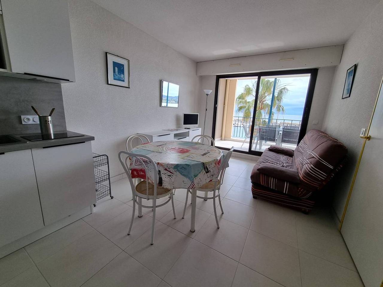 Appartamento intero, Renovated 2-Room Apartment + Cabin, Sea View, Parking in La Côte Vermeille, Argelès-sur-Mer