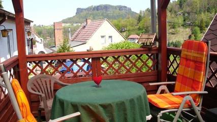 Ferienhaus für 2 Personen, mit Terrasse, mit Haustier in Sächsische Schweiz