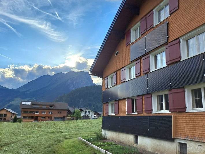 Ferienhaus für 9 Personen, mit Ausblick in Au - 3
