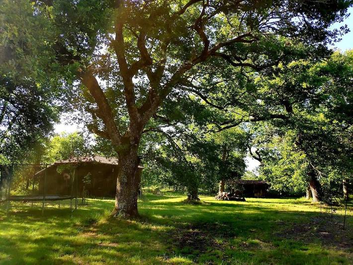 Location de vacances pour 10 personnes, avec vue ainsi que jardin et piscine dans Sabres - 3