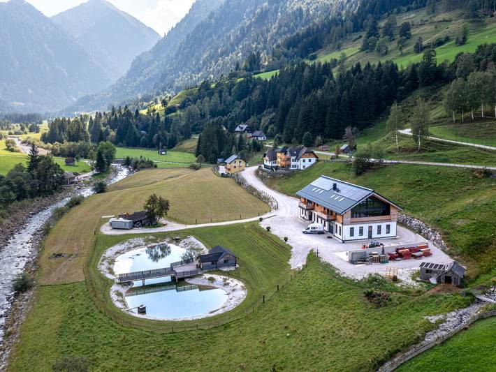 Ferienwohnung für 4 Personen, mit Balkon und Terrasse sowie Sauna in Kleinsölk