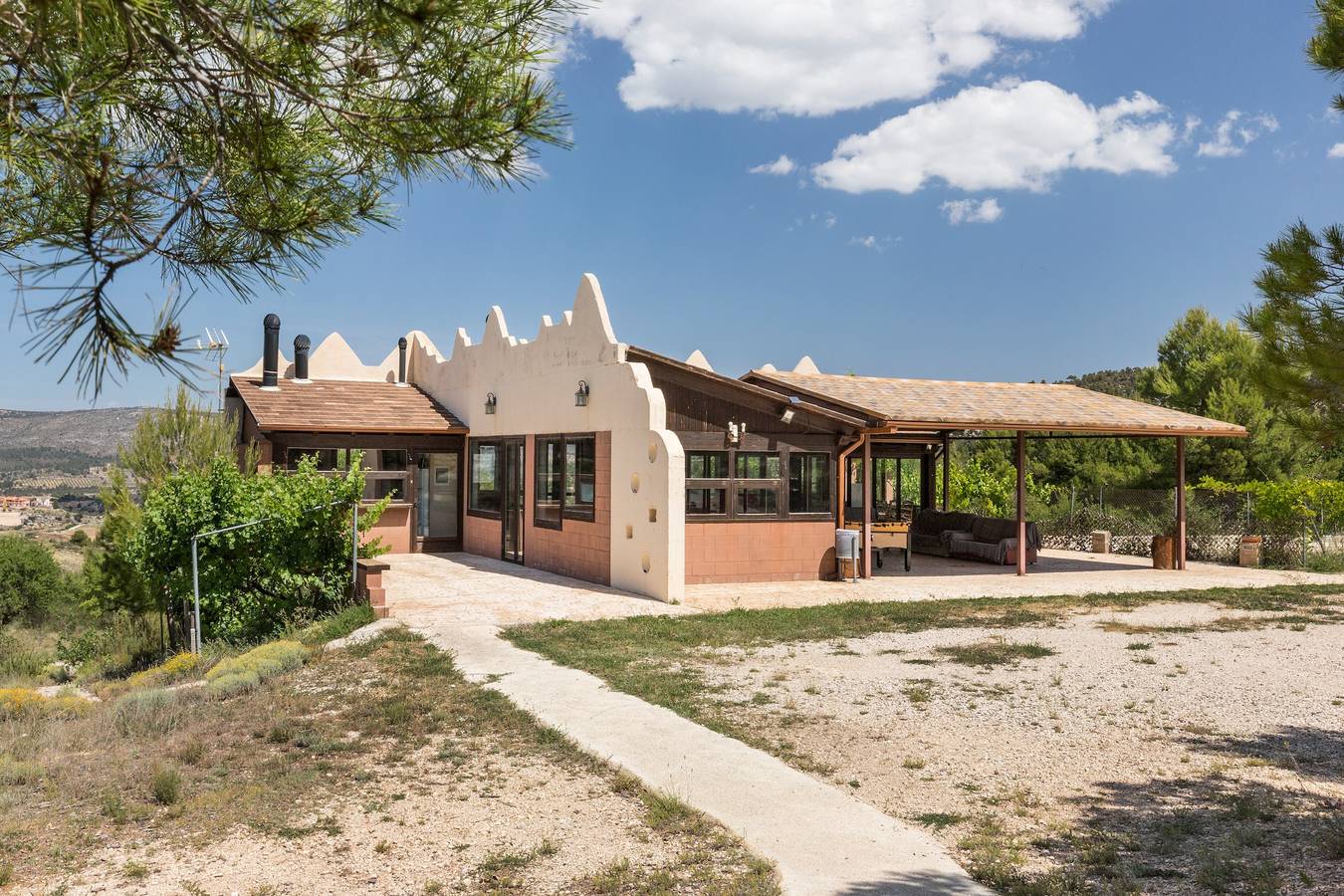 Ferienwohnung 'La Mata I' mit Bergblick, Gemeinschaftspool und Wlan in Moratalla, Murcia Binnenland