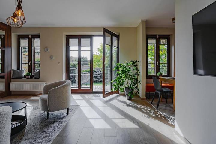 Ferienwohnung für 6 Personen, mit Garten und Ausblick - 1