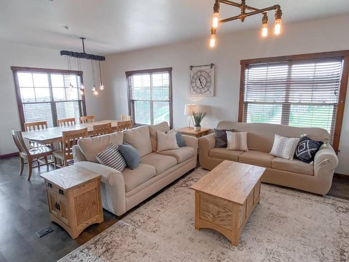 Apartament wakacyjny dla 10 osób, z balkon i sauna oraz widok w Wirginia Zachodnia