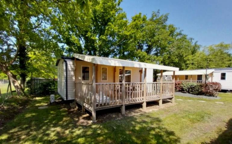 Mobil home pour 6 personnes, avec bassin pour enfant à Saint-Christophe-du-Ligneron - 3