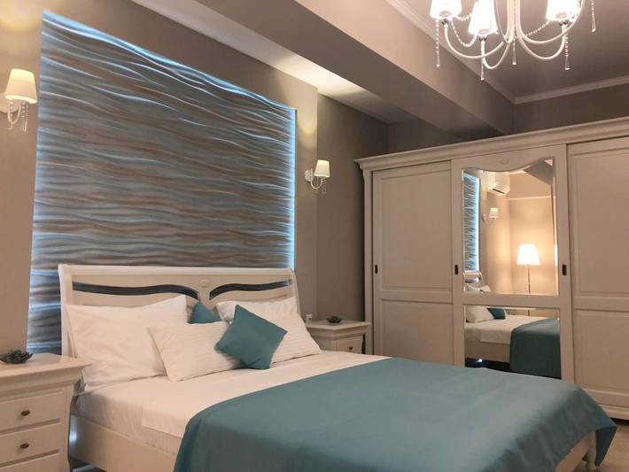 Appartement de vacances pour 4 personnes, avec vue ainsi que jardin et vue sur le lac