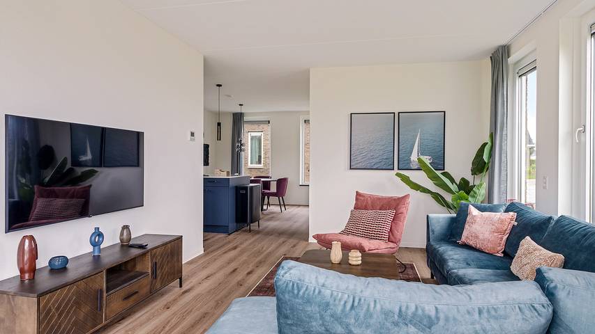 Ferienhaus für 6 Personen, mit Garten