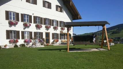 Bauernhof für 4 Personen, mit Garten, mit Haustier am Mondsee