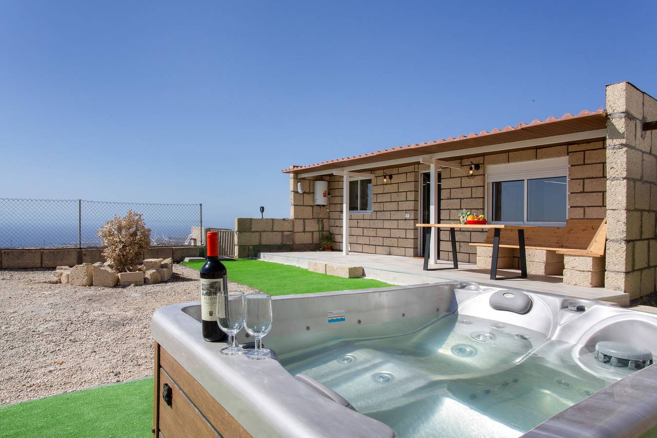 « Domingo » avec vue sur la mer, terrasse privée et Wi-Fi in Fasnia, Tenerife du Sud