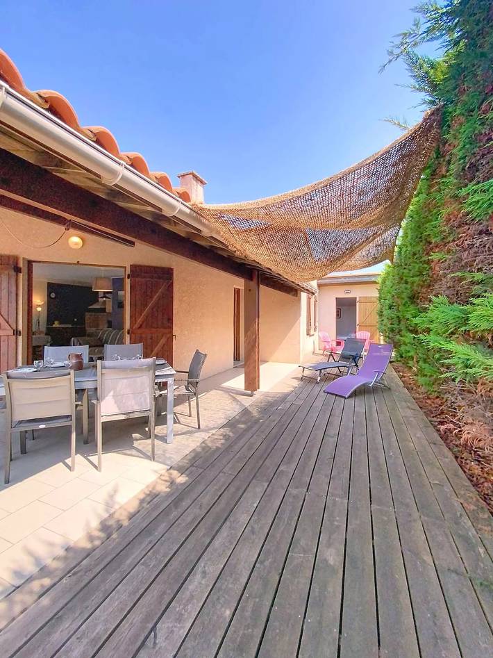 Villa pour 7 personnes, avec jardin à Lacanau