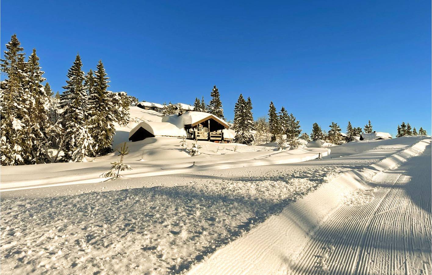 Ferienhaus für 8 Personen mit Garten in Nissedal