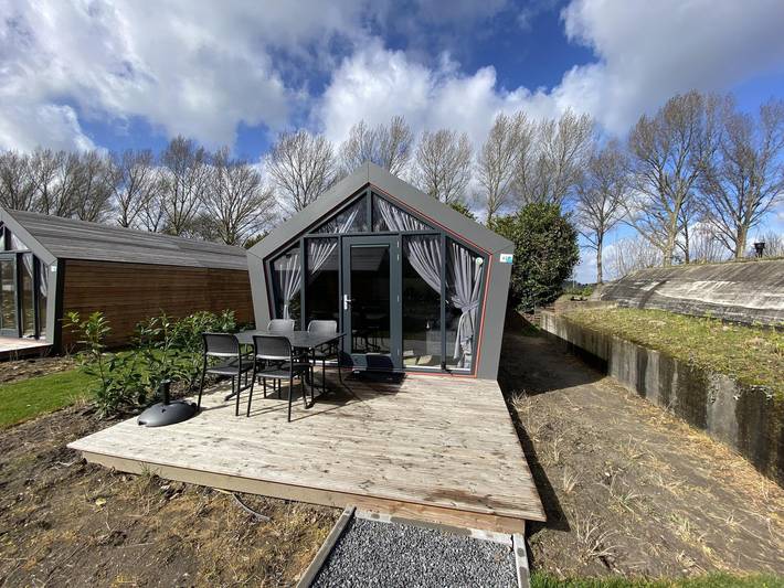 Maison de vacances pour 4 personnes, avec Balcon/Terrasse ainsi que Terrasse et Jardin à Dordrecht