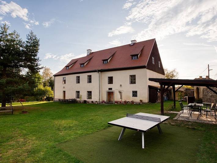 Villa in Westböhmen mit 6 Schlafzimmer in Brod nad Tichou, Region Pilsen