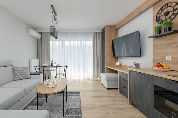 Ganze Ferienwohnung, Ferienwohnung für 2 Personen mit Garten in Dziwnów, Baltic Sea Pomerania