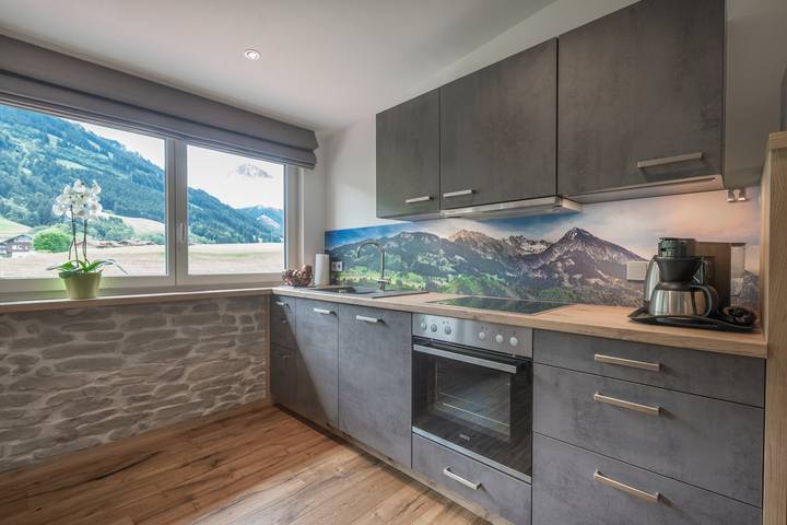 Ferienwohnung für 4 Personen, mit Garten und Ausblick sowie Balkon im Allgäu - 3