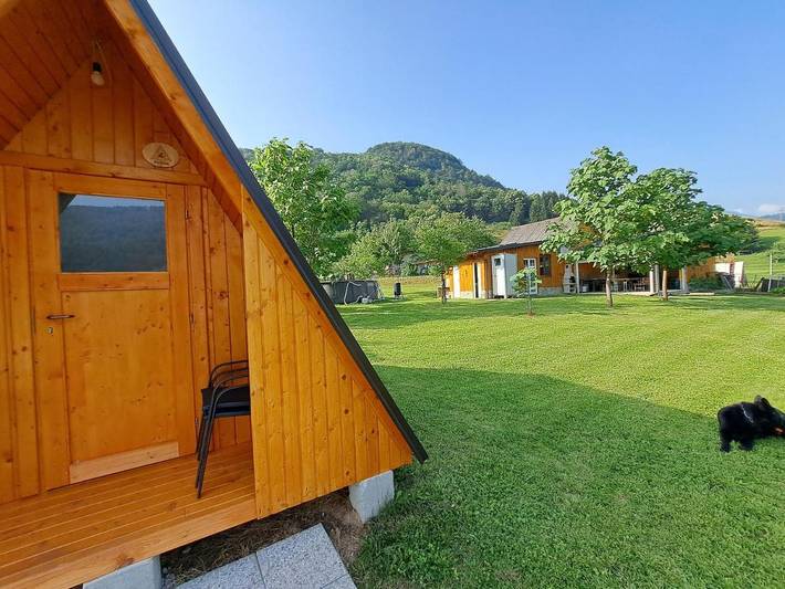 Gîte pour 2 personnes, avec jardin ainsi que piscine et vue, animaux acceptés à Tolmin - 4