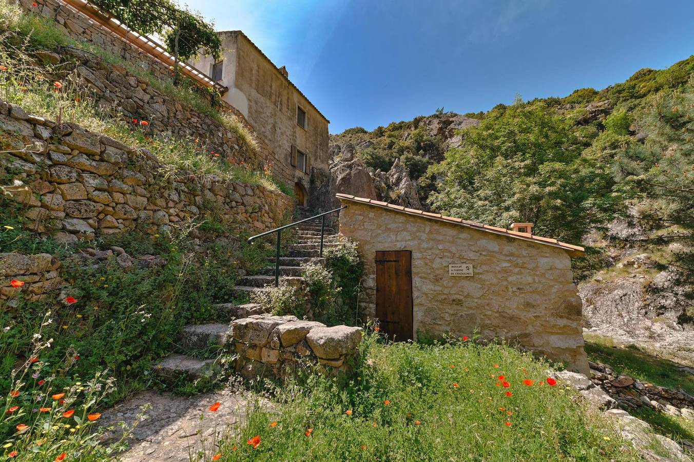 Le moulin des calanche in Piana, Région d'Ajaccio