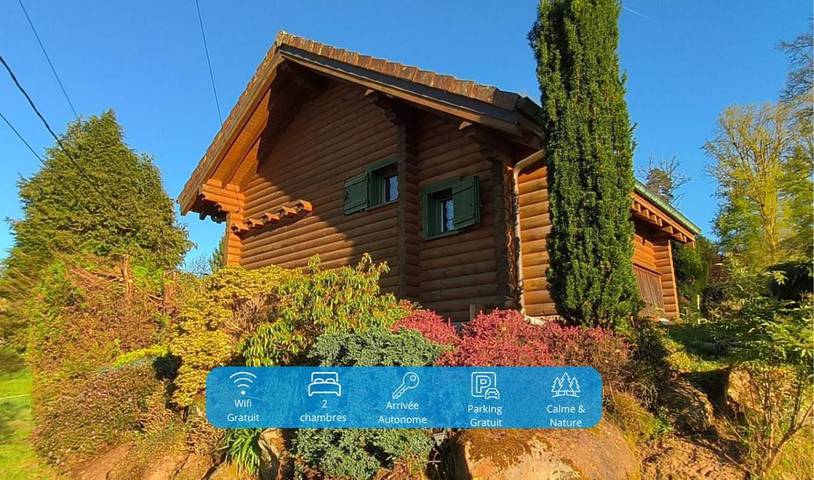 Gîte pour 4 personnes, avec jardin et balcon à Raon-aux-Bois