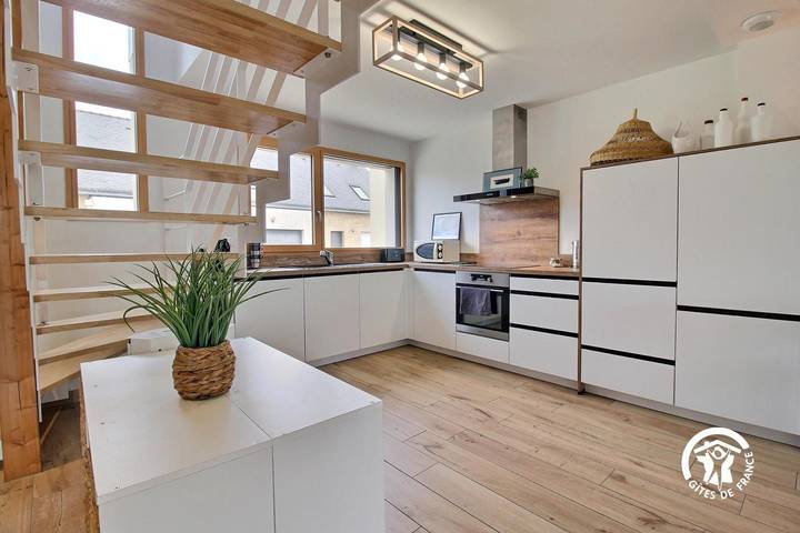 Gîte pour 8 personnes, avec jardin à Vannes - 4