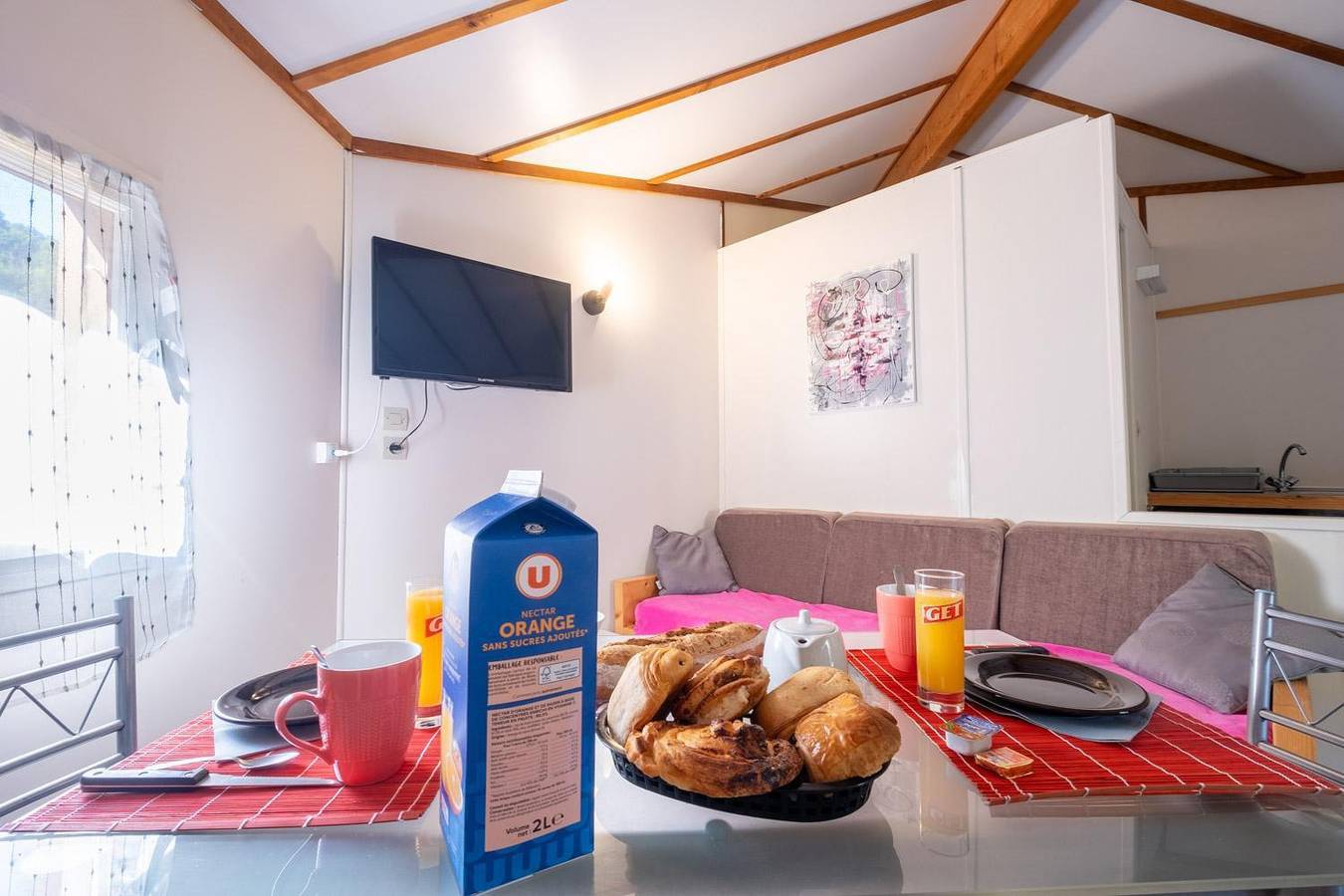 Chalet 2/4 personnes - Village de Vacances Domaine Saint-Jean in Saint-Jean-du-Bruel, Parc naturel régional des Grands Causses